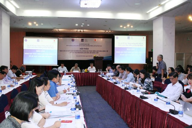 Workshop “Report on results of research, review and recommendations to revise the Social Health Insurance Law” in the Southern Region